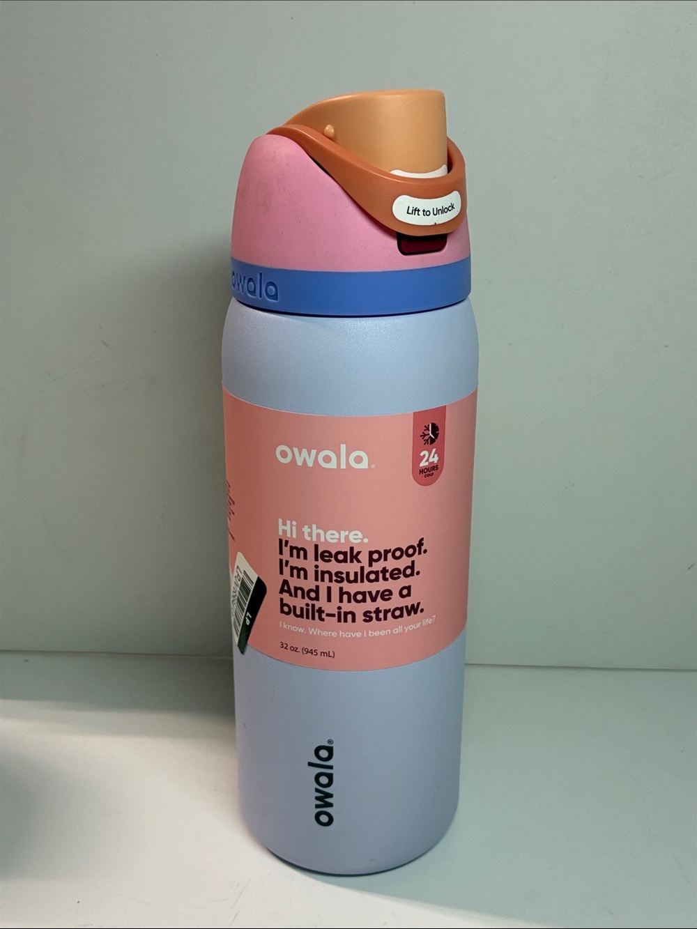 32 oz Owala FreeSip with Straw NEW
